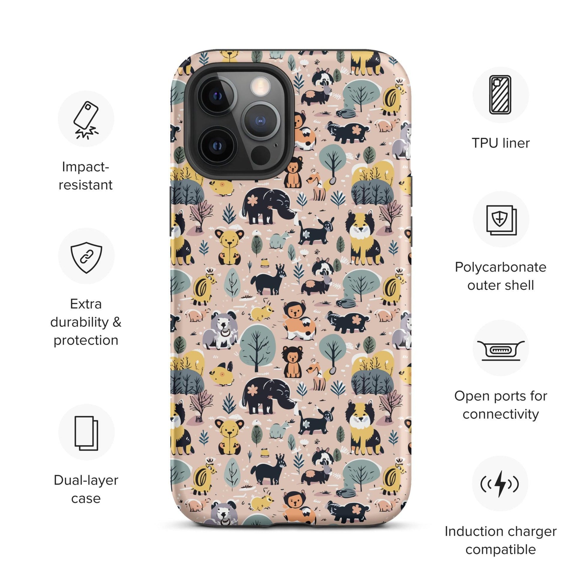 Mini animals | Tough Case for iPhone® - Teffie