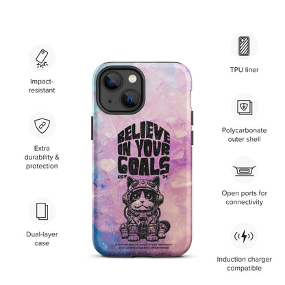 Believe in your goals | Tough Case for iPhone® - Teffie