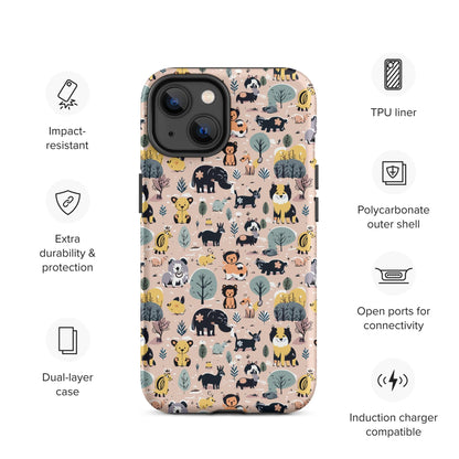 Mini animals | Tough Case for iPhone® - Teffie