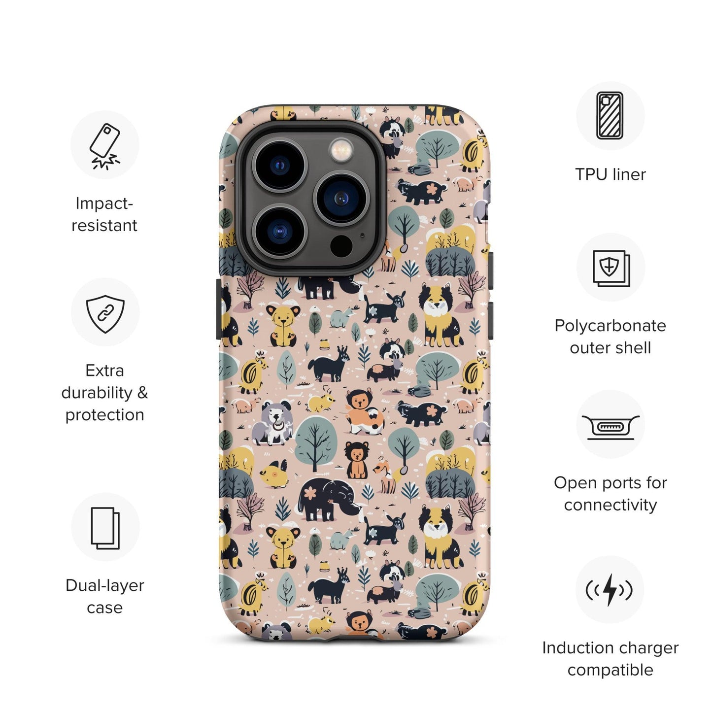 Mini animals | Tough Case for iPhone® - Teffie