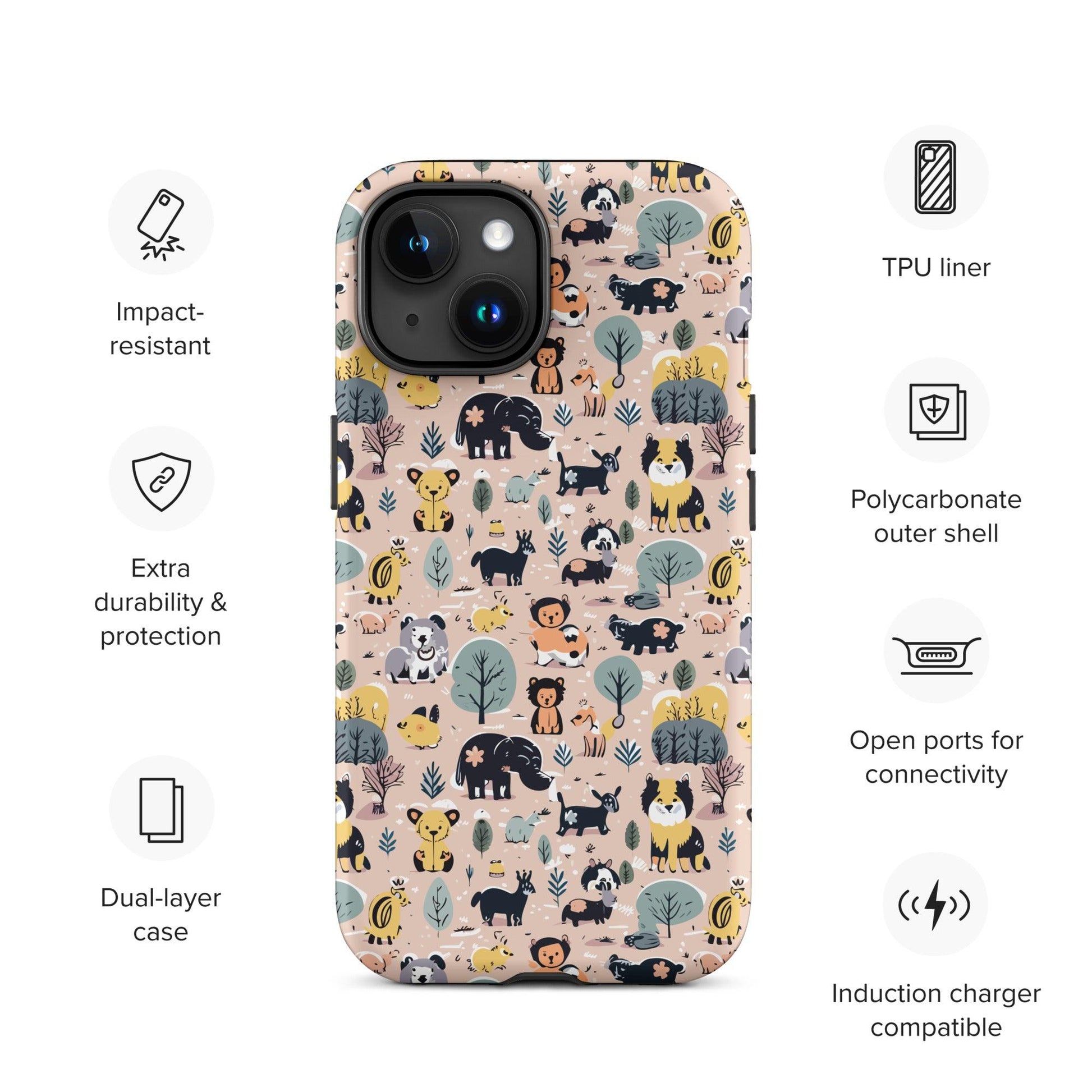 Mini animals | Tough Case for iPhone® - Teffie