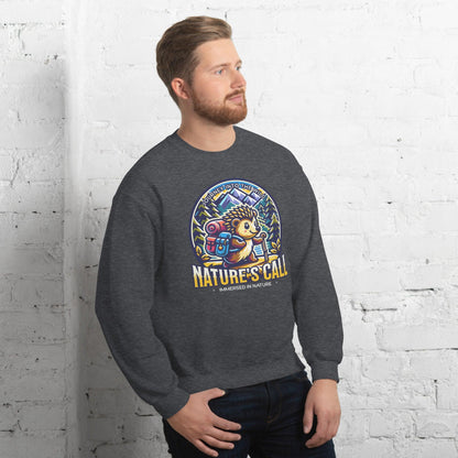 Nature call | Gildan 18000 Crewneck Sweatshirt - Teffie