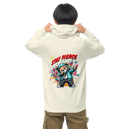 Stay Fierce | AS Colour Unisex kangaroo pocket hoodie - Teffie