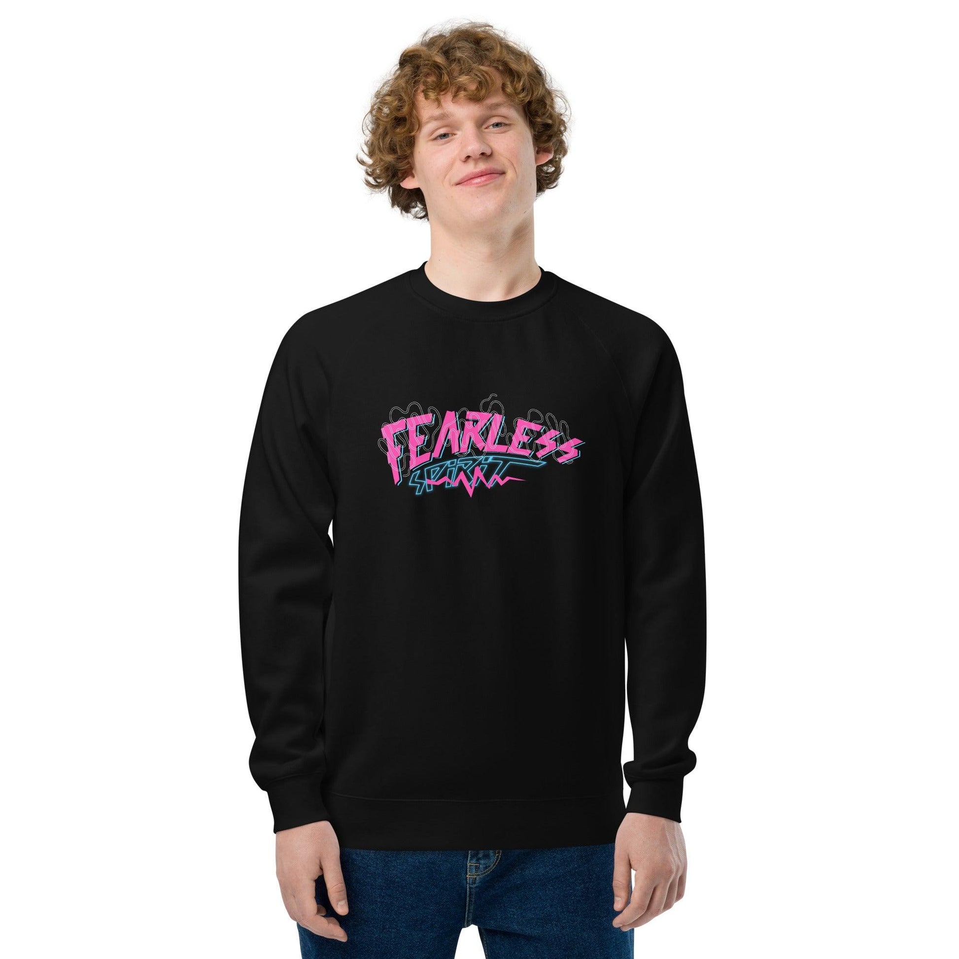 Fearless | Unisex Raglan AS Colour sweatshirt - Teffie