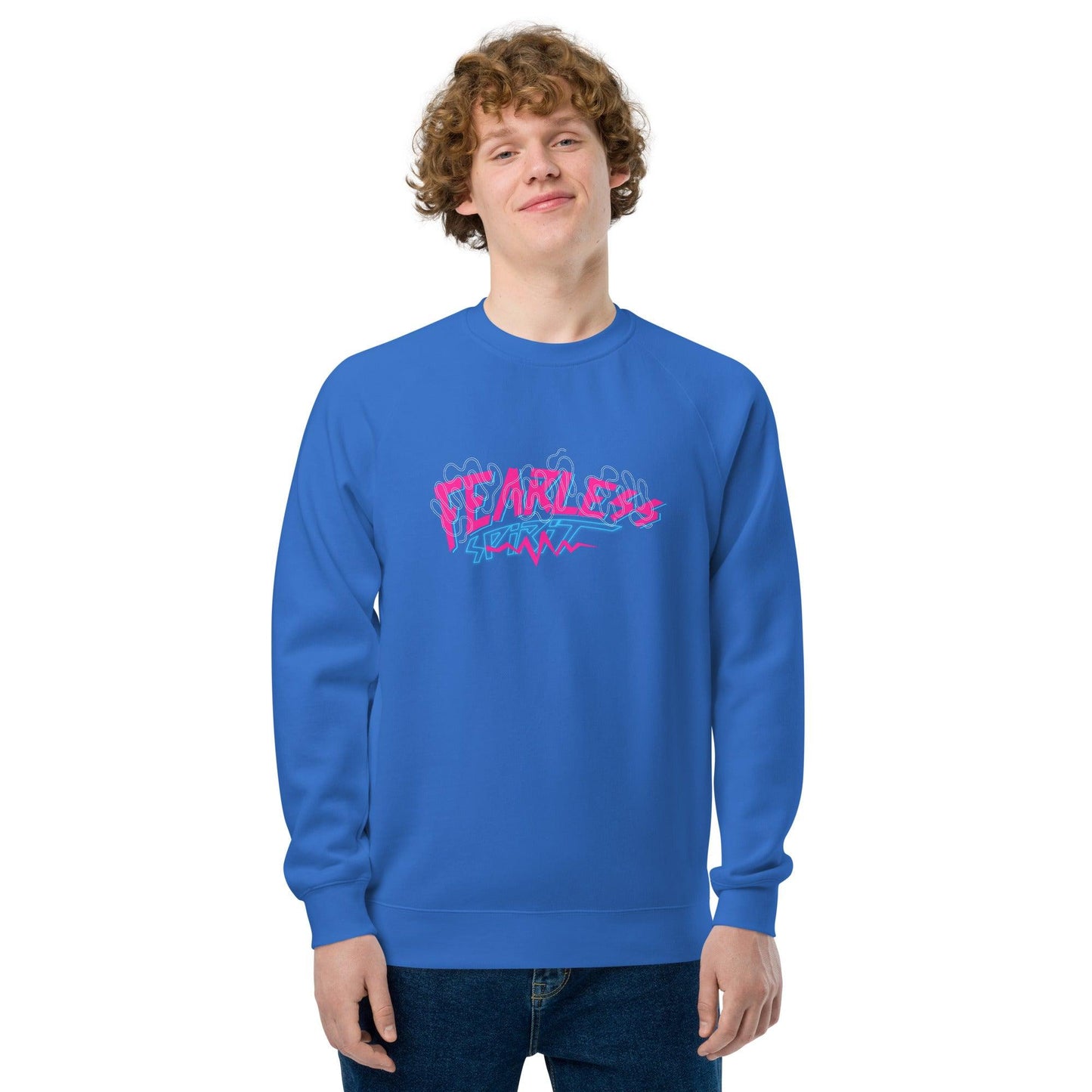 Fearless | Unisex Raglan AS Colour sweatshirt - Teffie