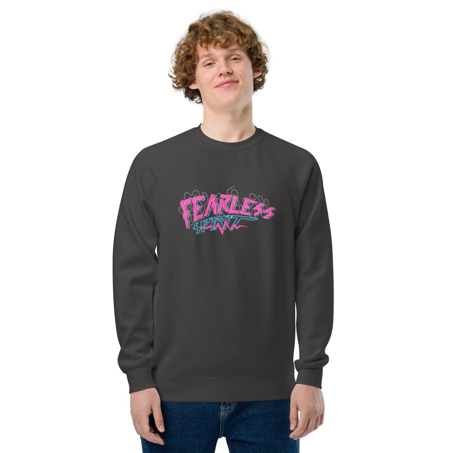 Fearless | Unisex Raglan AS Colour sweatshirt - Teffie