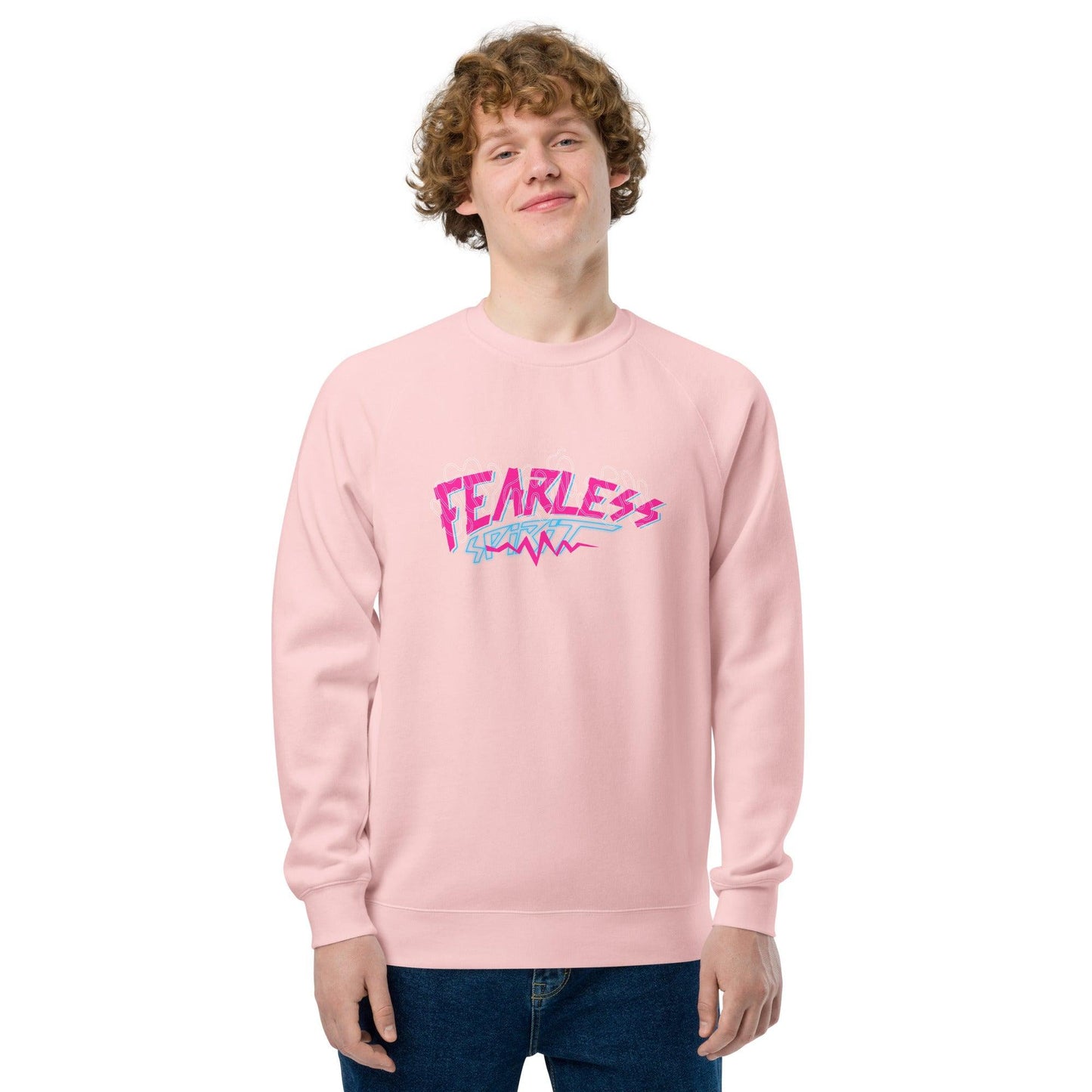 Fearless | Unisex Raglan AS Colour sweatshirt - Teffie