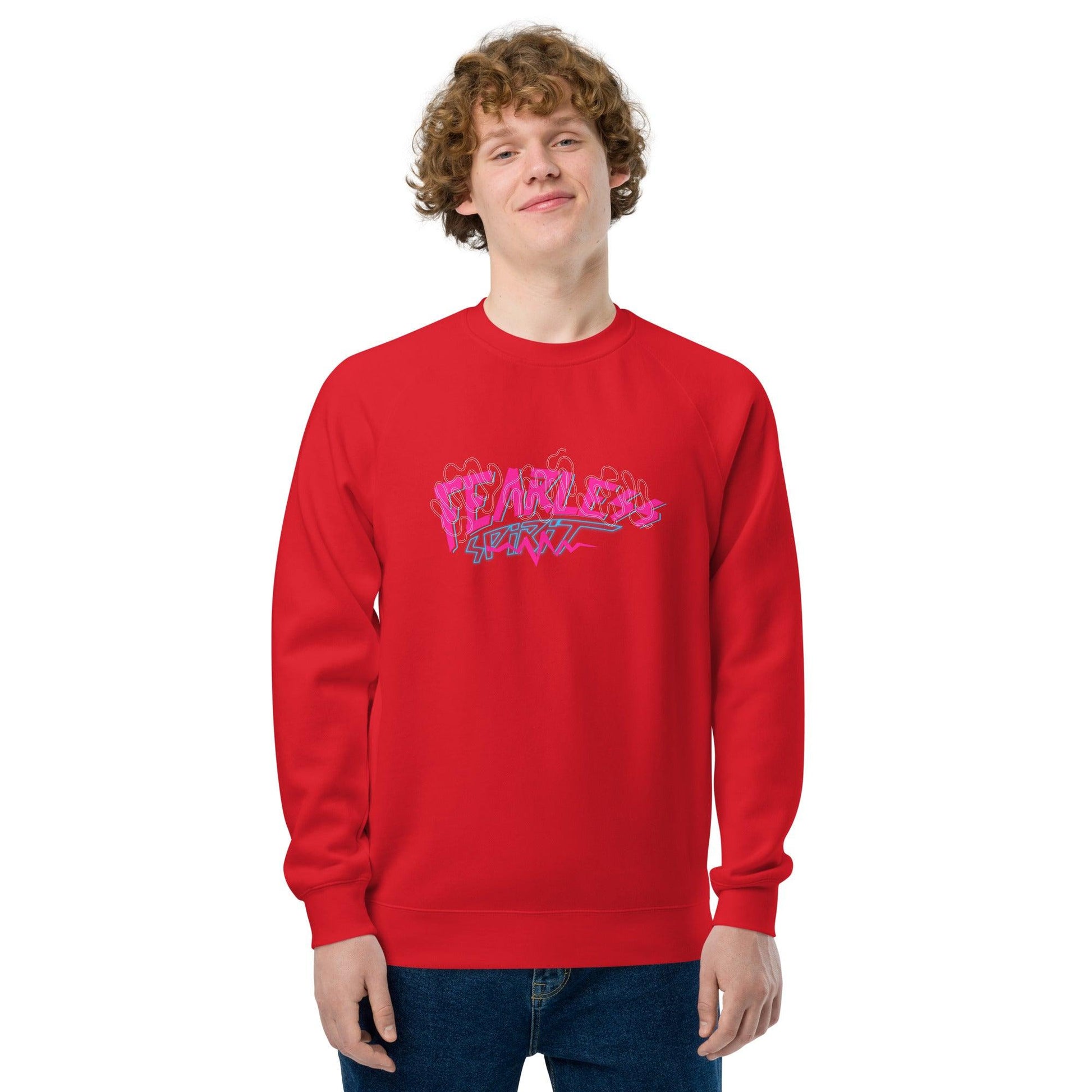 Fearless | Unisex Raglan AS Colour sweatshirt - Teffie