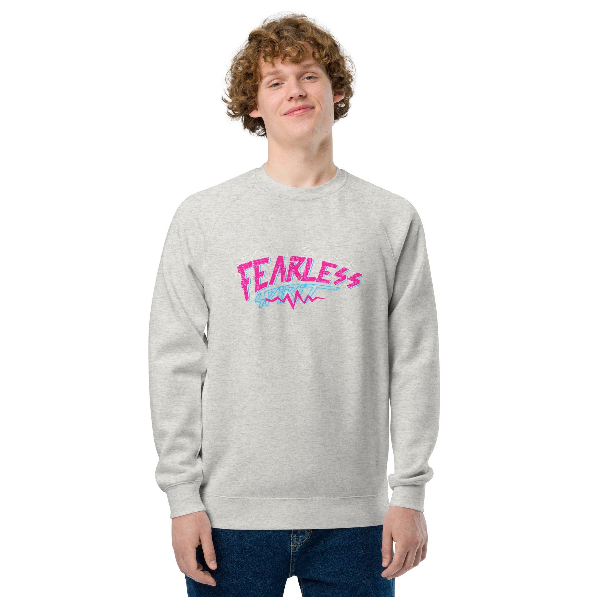 Fearless | Unisex Raglan AS Colour sweatshirt - Teffie