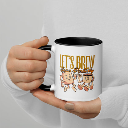 Lets brew | Mug with Colour Inside