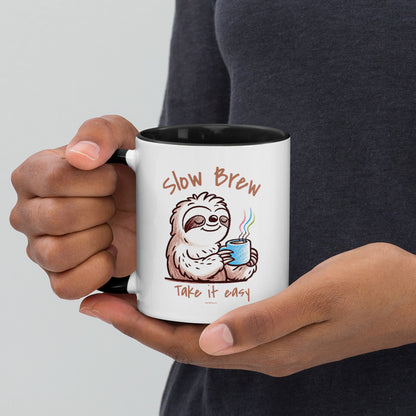 Slow brew | Mug with Color Inside