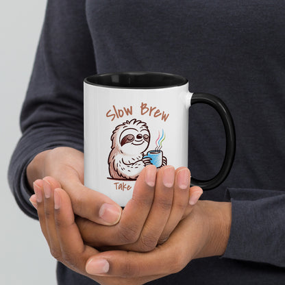 Slow brew | Mug with Color Inside