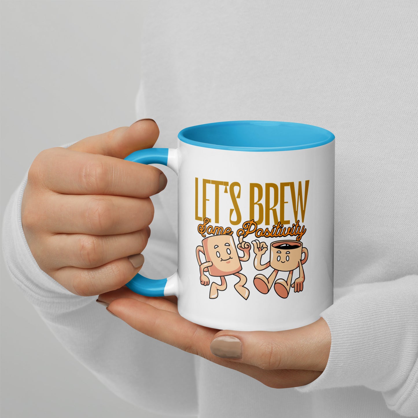 Lets brew | Mug with Colour Inside