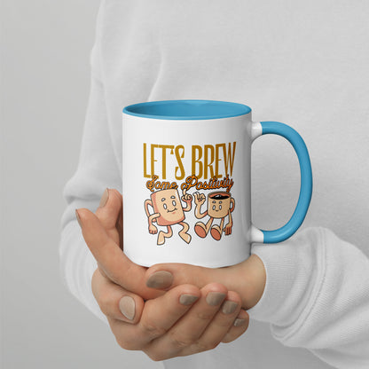 Lets brew | Mug with Colour Inside