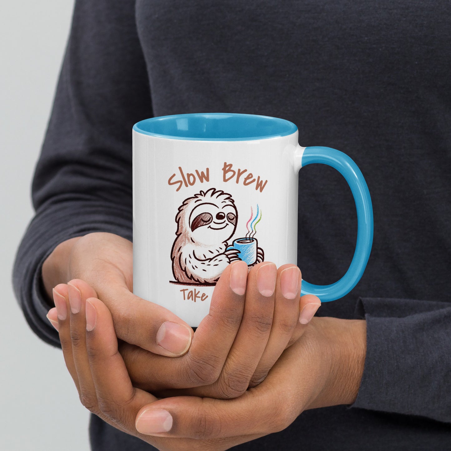 Slow brew | Mug with Color Inside