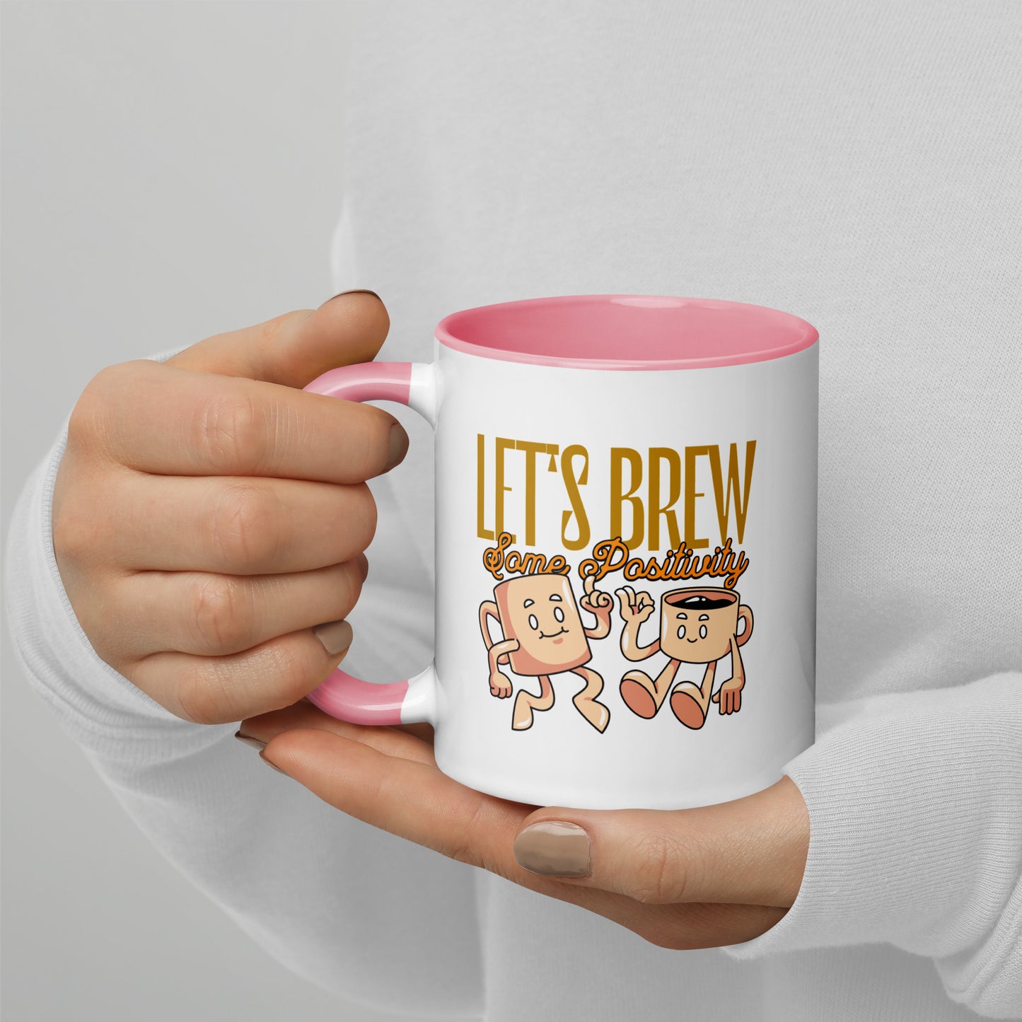 Lets brew | Mug with Colour Inside