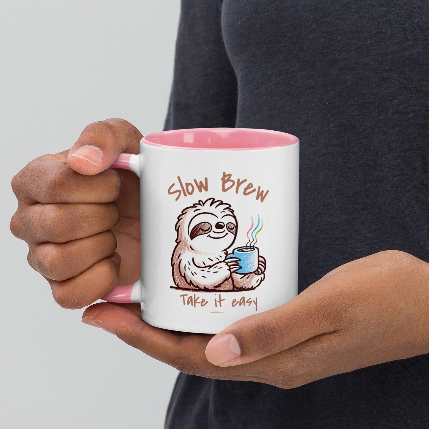 Slow brew | Mug with Color Inside