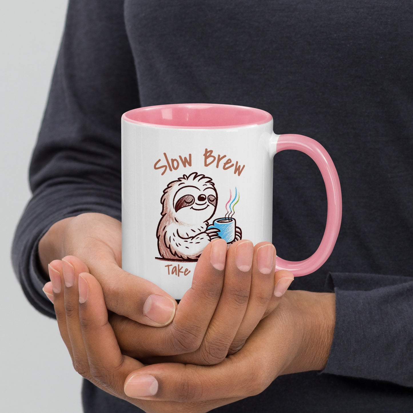 Slow brew | Mug with Color Inside