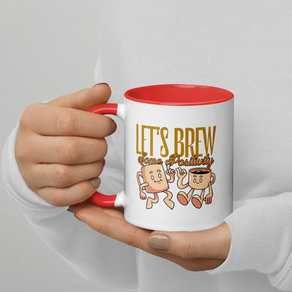 Lets brew | Mug with Colour Inside