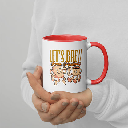 Lets brew | Mug with Colour Inside