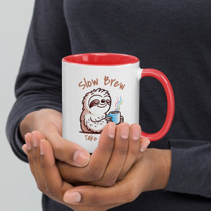 Slow brew | Mug with Color Inside