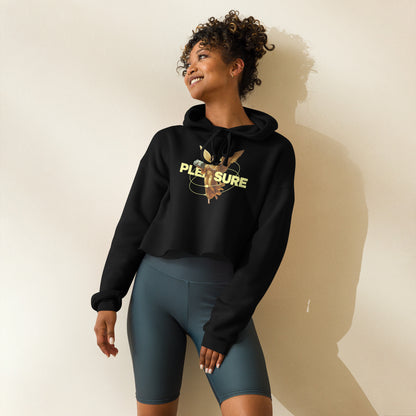 Pleasure | Bella + Canvas Crop Hoodie