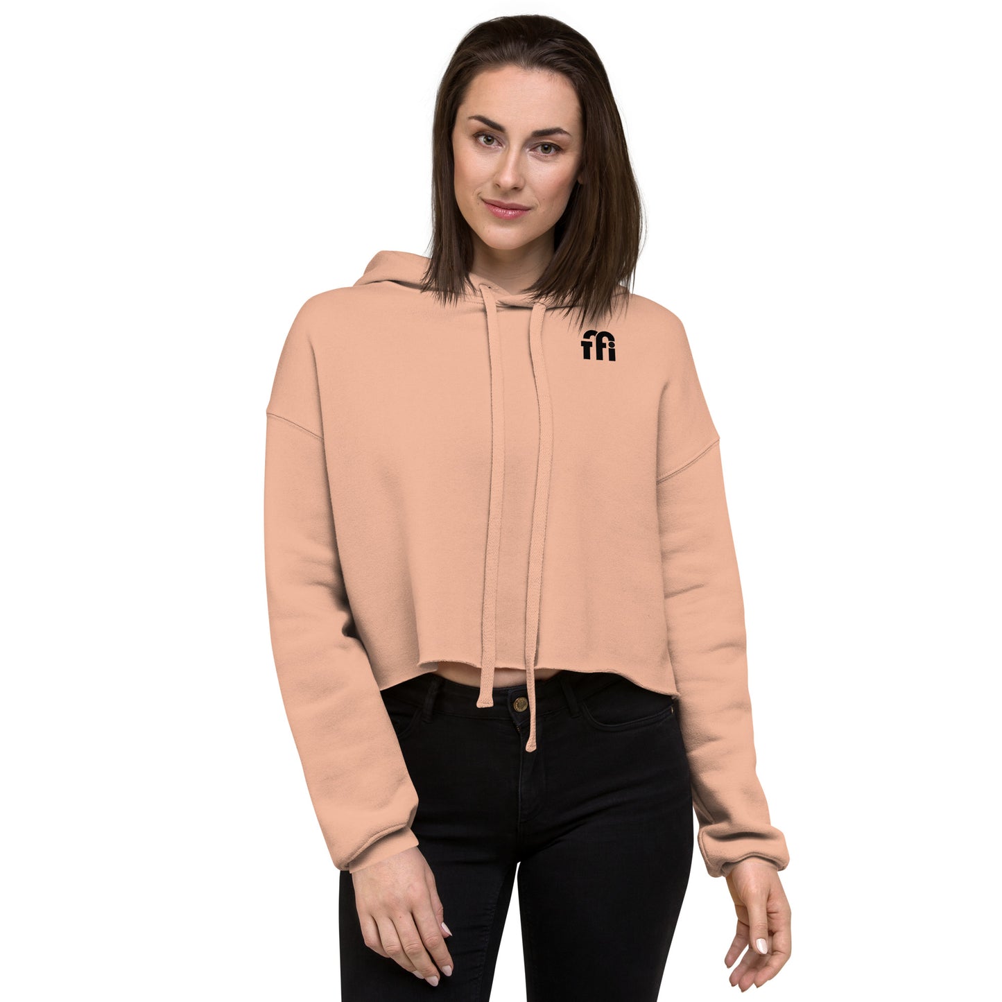 Teffie | Bella + Canvas Crop Hoodie