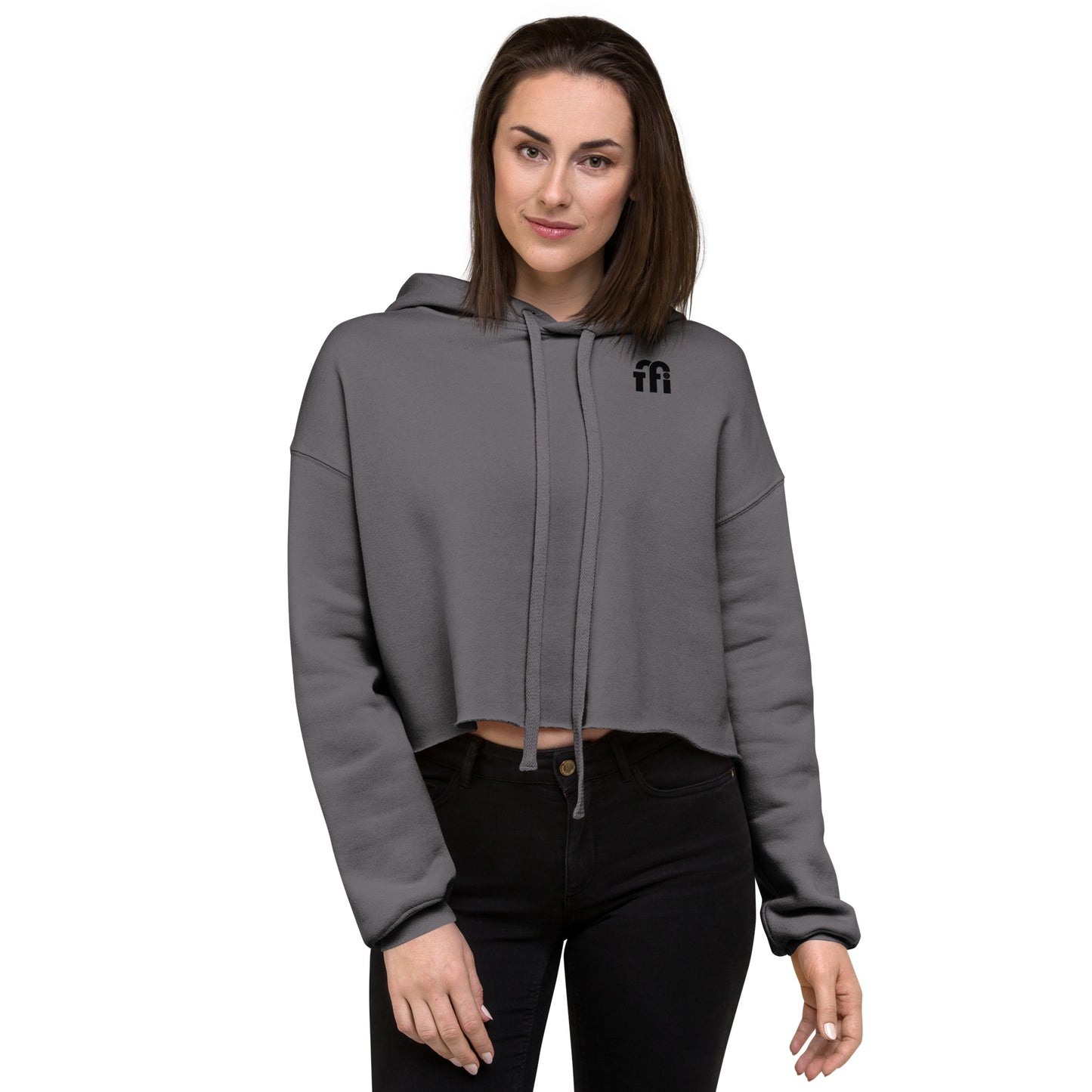 Teffie | Bella + Canvas Crop Hoodie