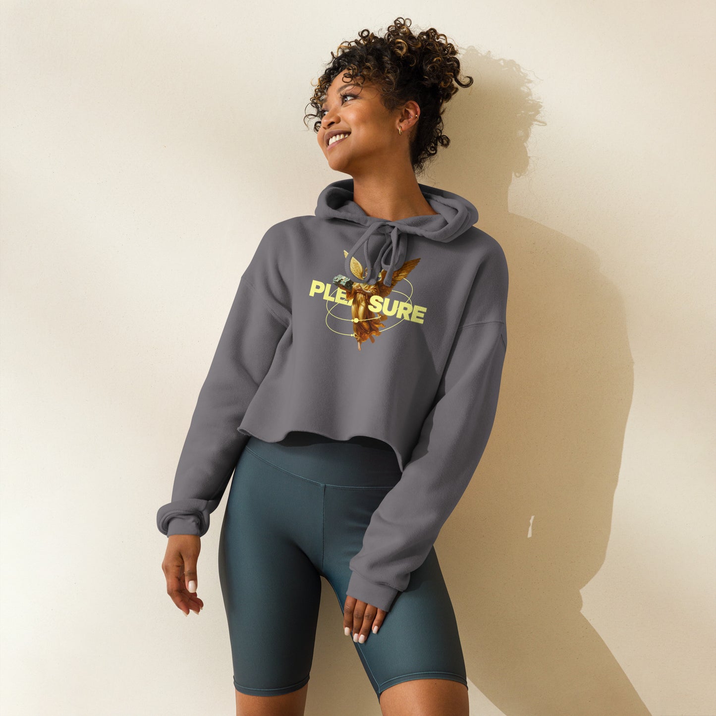 Pleasure | Bella + Canvas Crop Hoodie