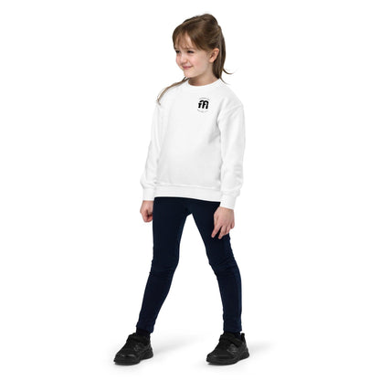 Surfing makes fun | Gildan Youth crewneck sweatshirt - Teffie