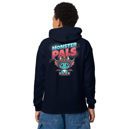 Monster Pal | Gildan Youth heavy blend hoodie - Teffie