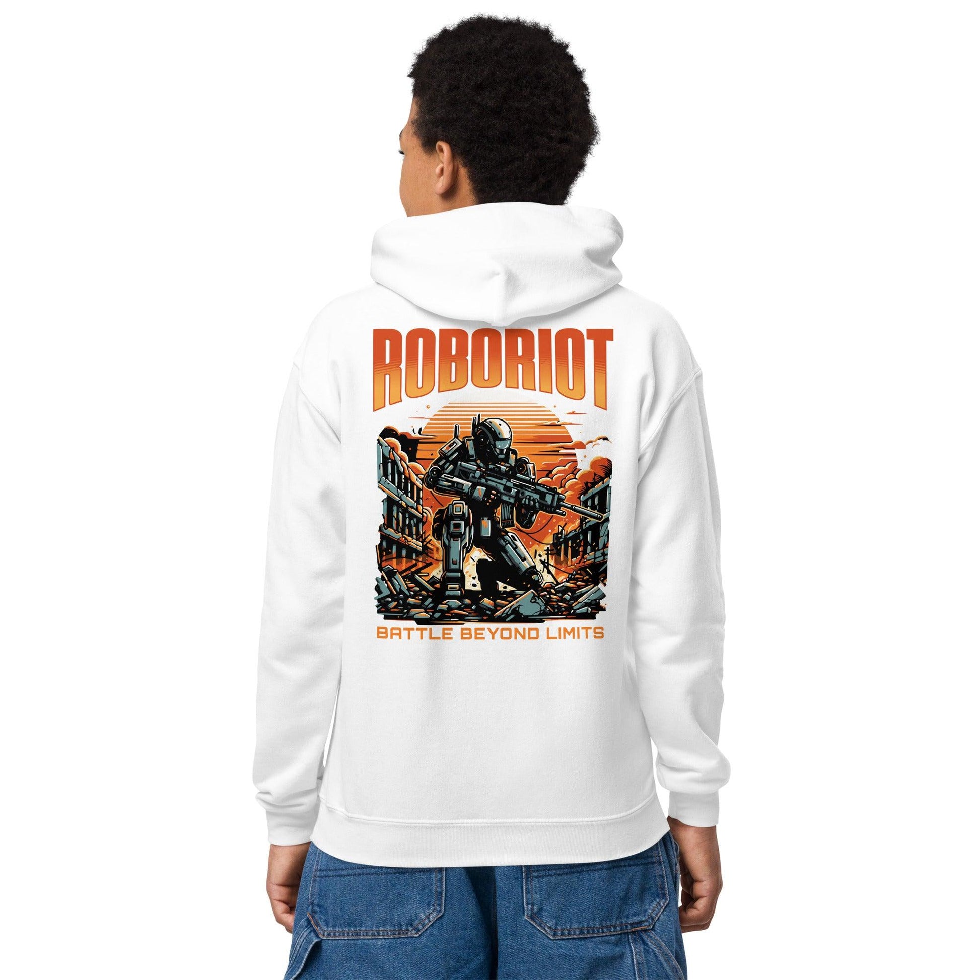 Roboriot | Gildan Youth heavy blend hoodie - Teffie